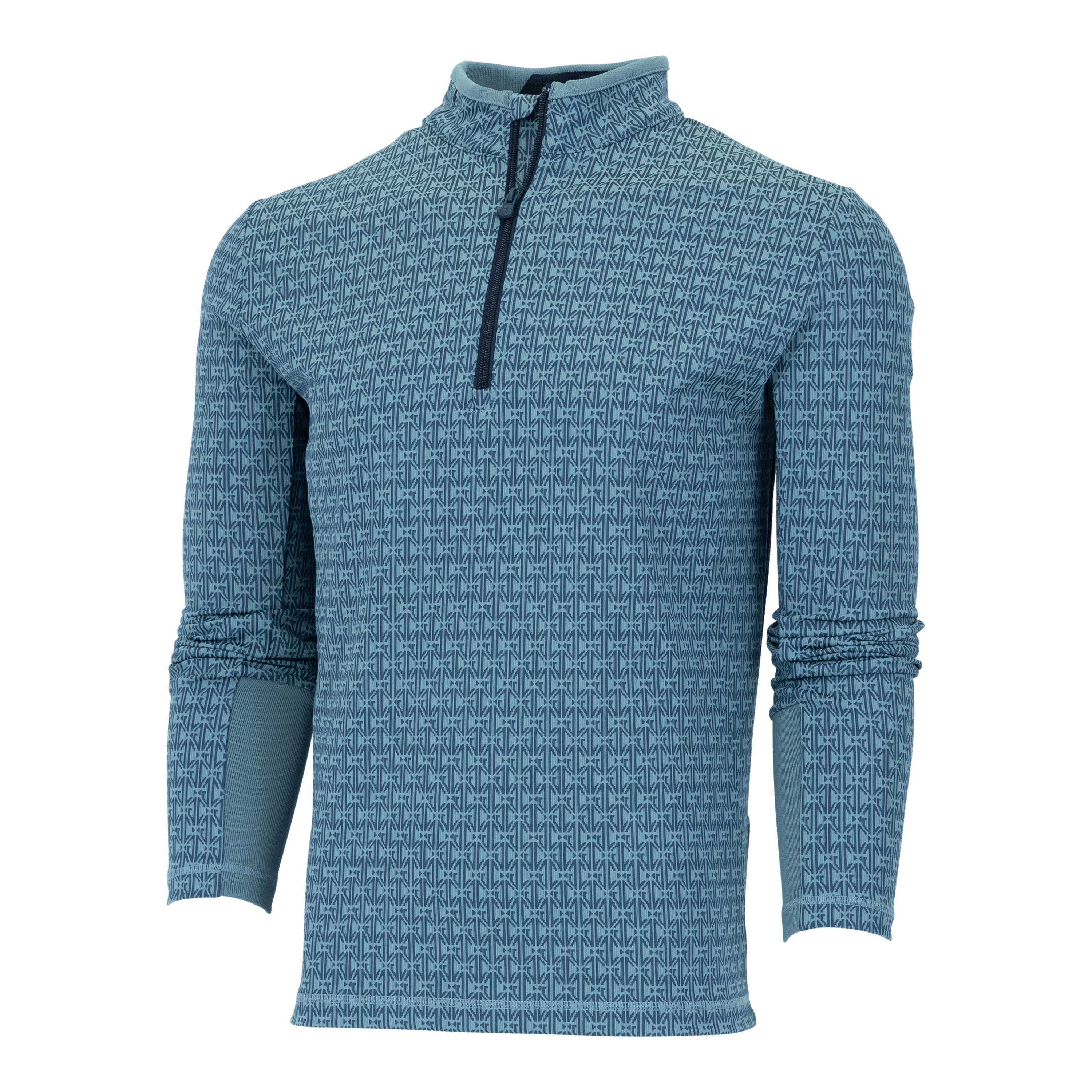 Monogram Jacquard Quarter-Zip