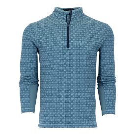 Monogram Jacquard Quarter-Zip