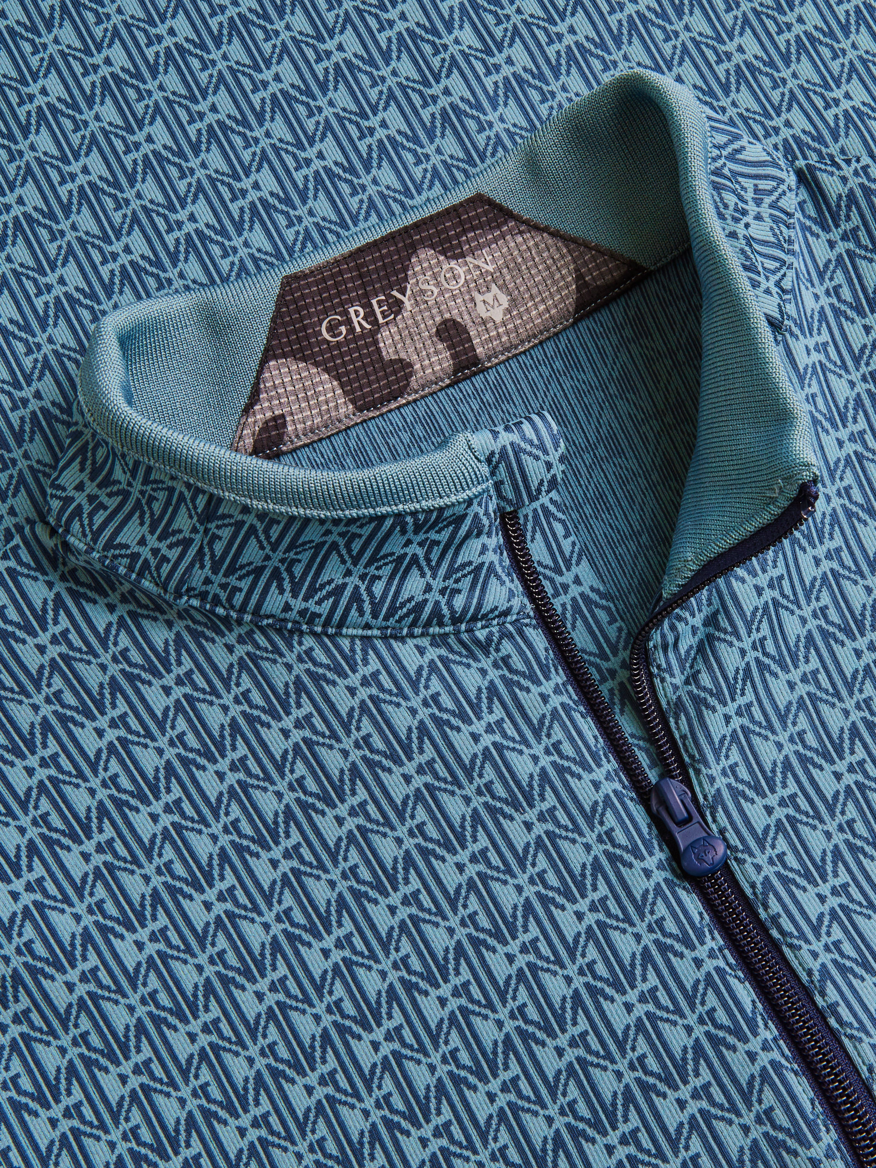 Monogram Jacquard Quarter-Zip