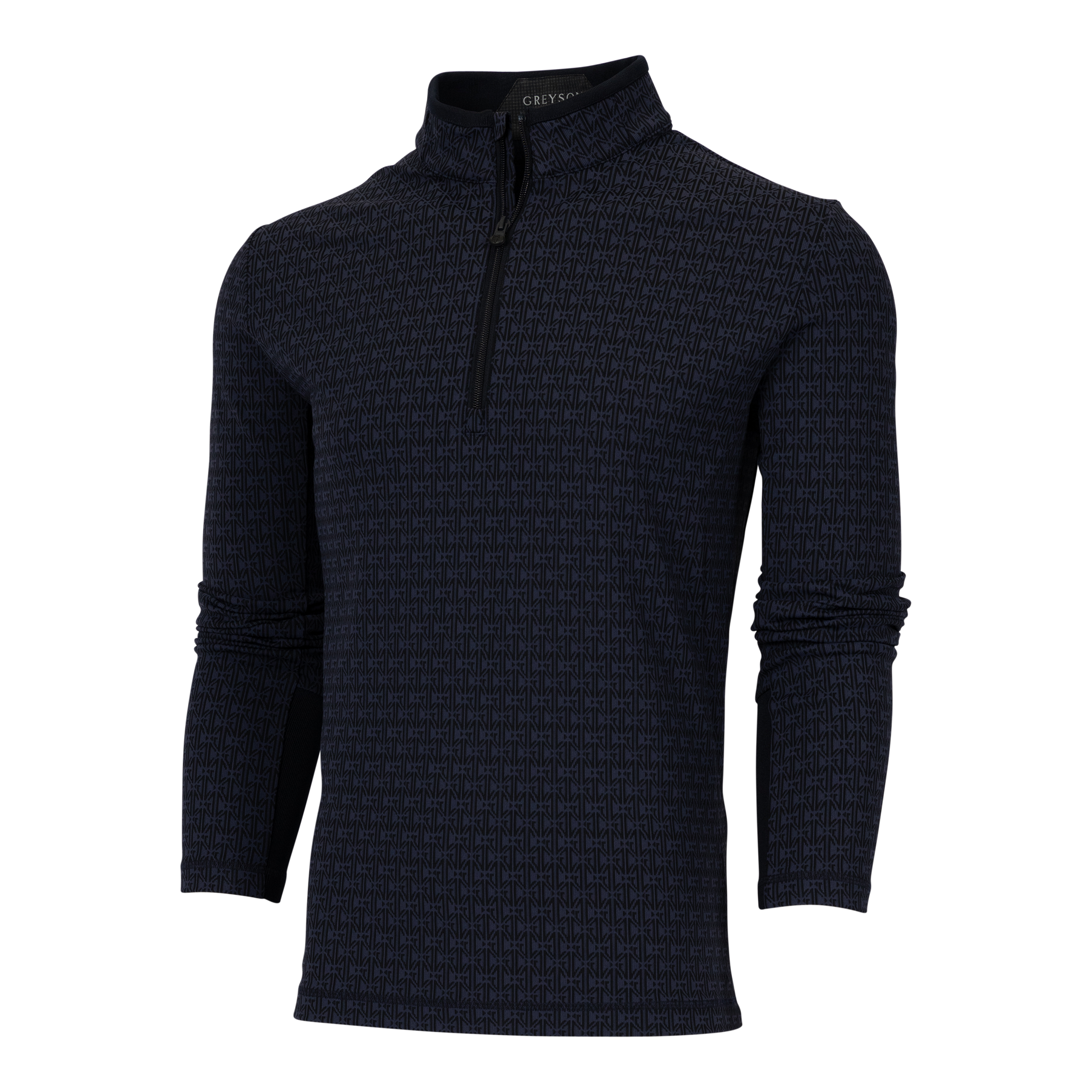 Monogram Jacquard Quarter-Zip