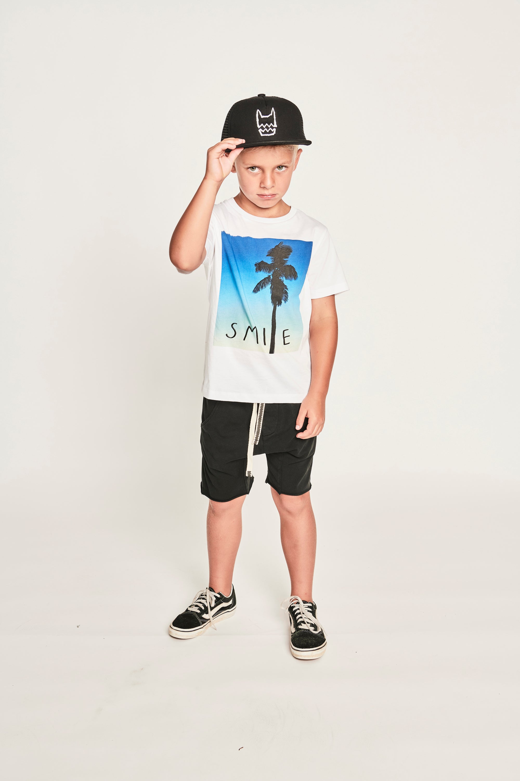 Munster Kids Bones Cap - Black