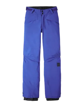 O'Neill Kids' Hammer Pants - Surf The Web Blue | Shop Snow Pants & Suits at Trojan Wake Ski Snow & Snow Skiers W