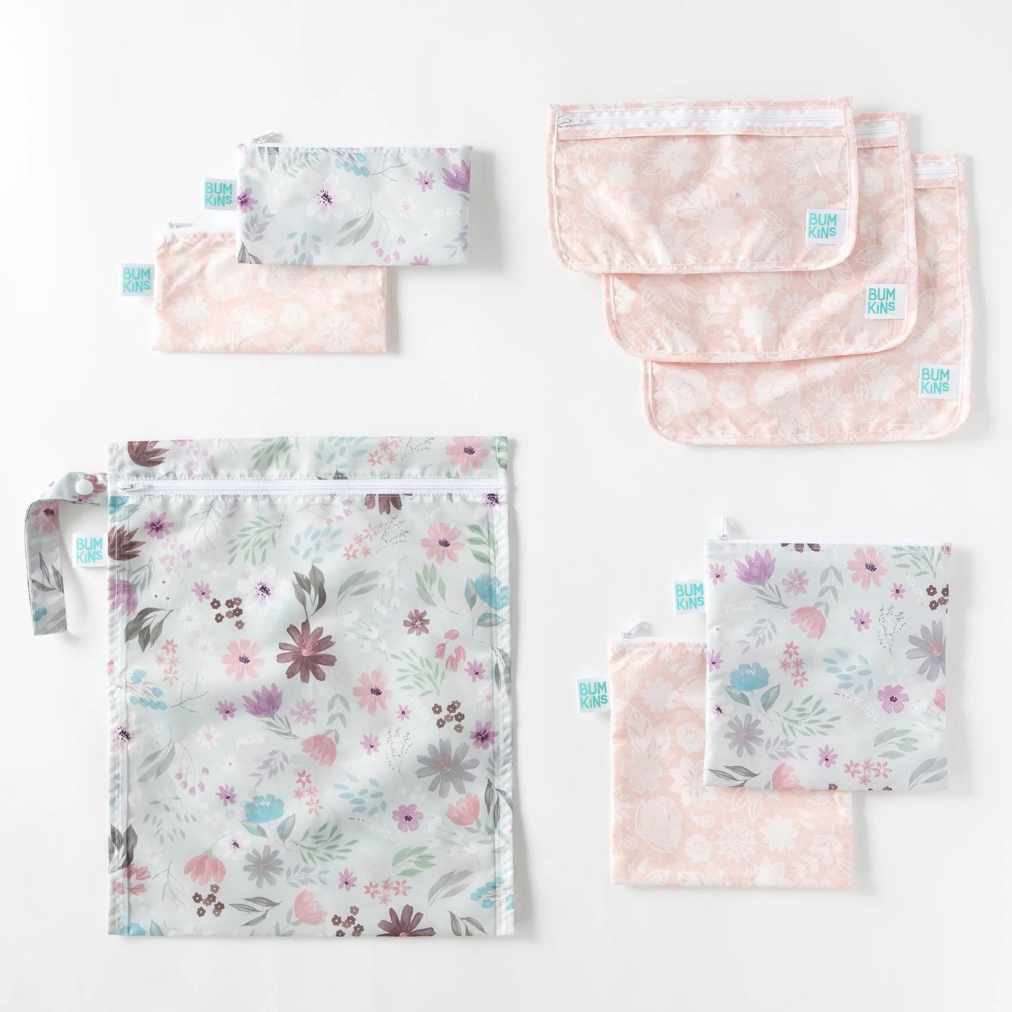 On-The-Go Bags Gift Set - Floral & Lace