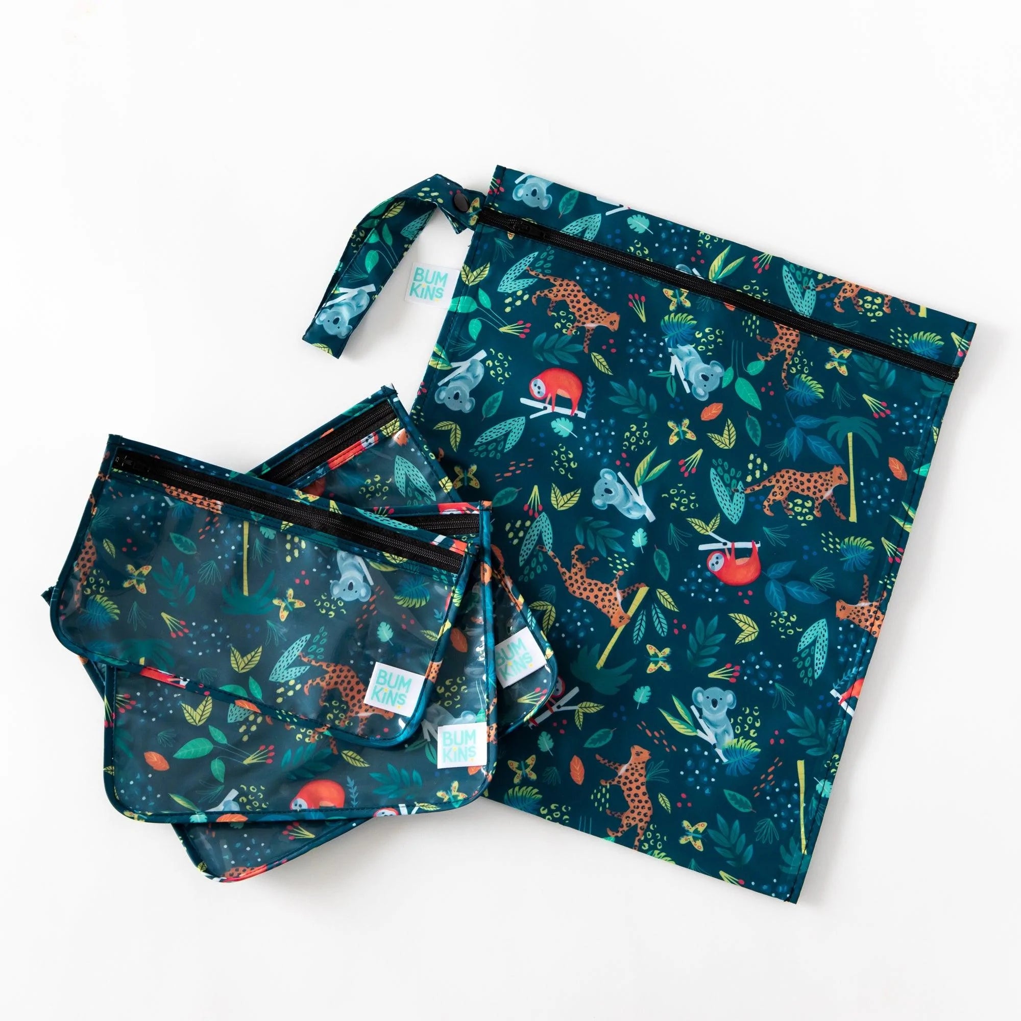 On-The-Go Bags Gift Set - Jungle & Animal Prints