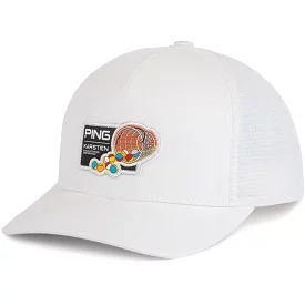 Ping Buckets Hat - White