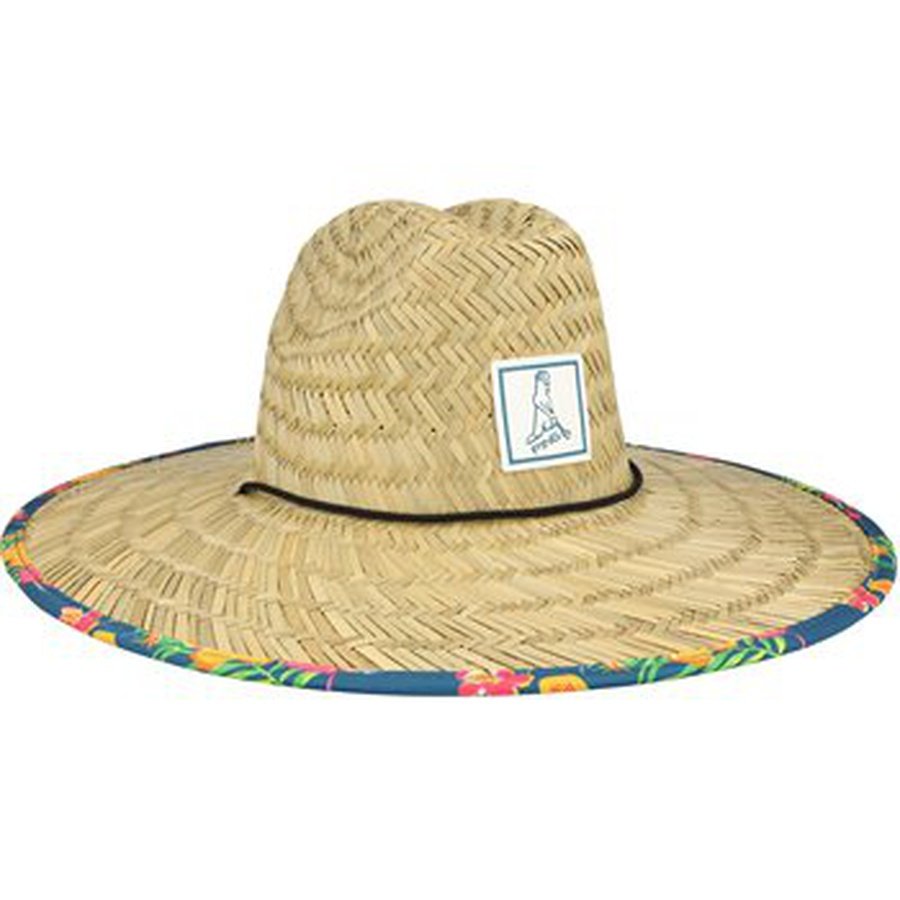 Ping Greenskeeper Navy Paraside Straw Hat - Navy/White