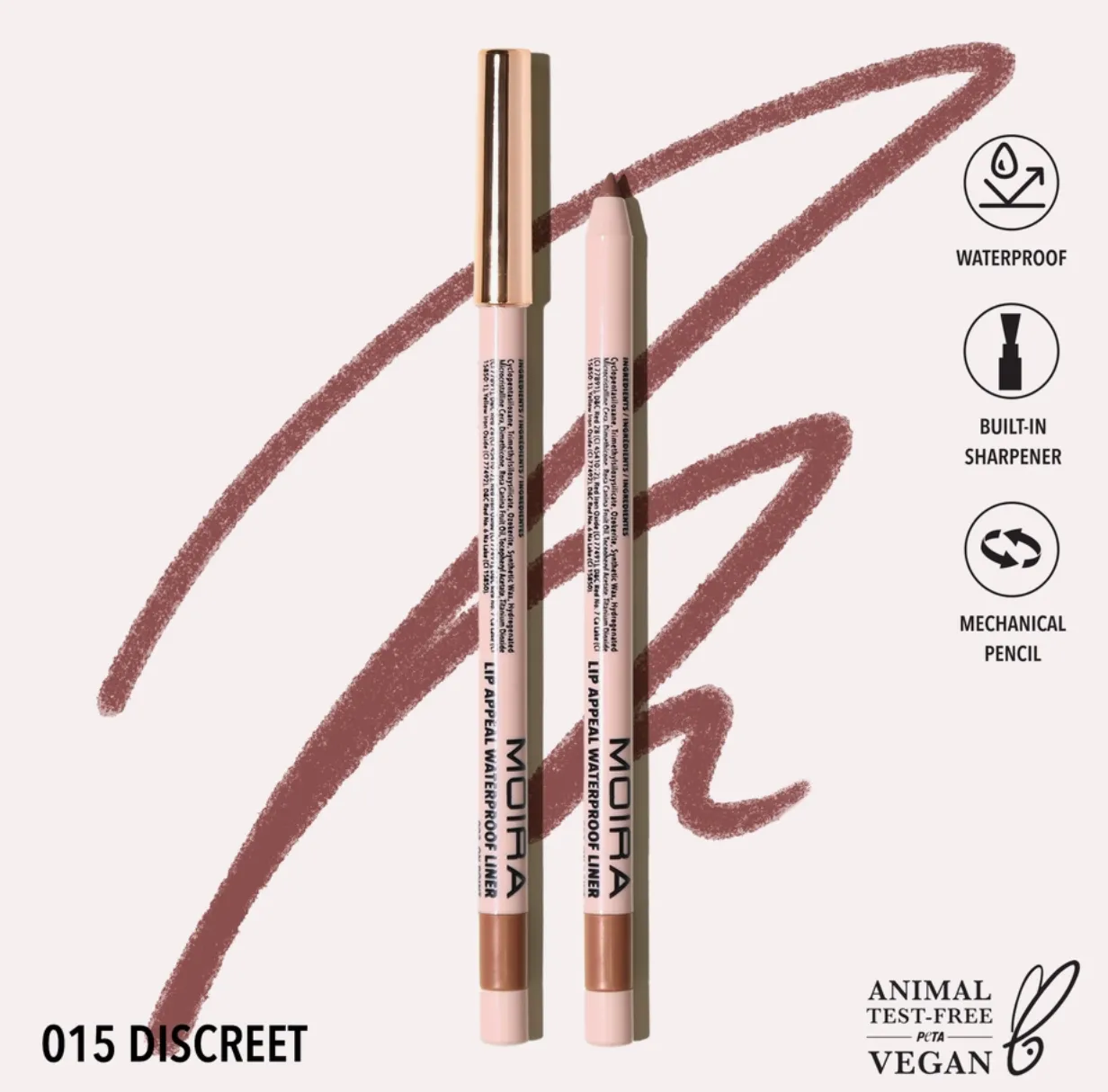 RESTOCK! Lip Appeal Waterproof Liner In Discreet