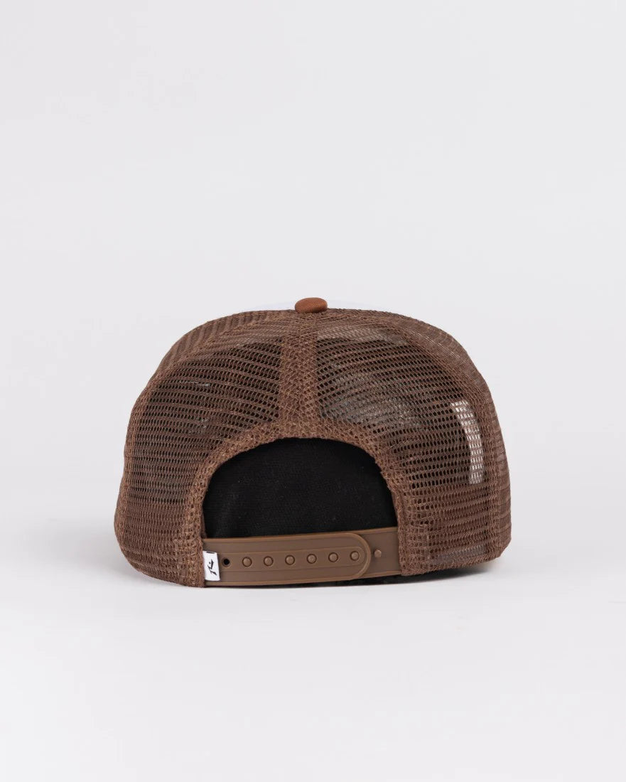 Rusty Pit Stop Trucker Cap