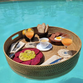 Sierra Rattan Floating Tray (Limited Edition)