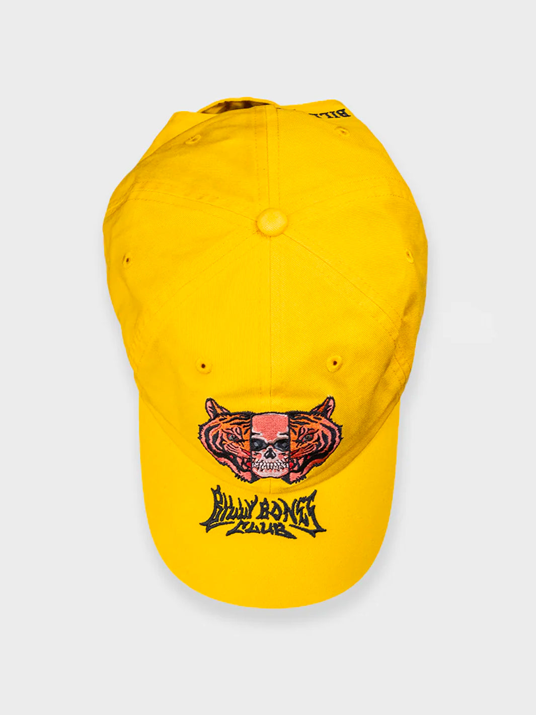 SKULL FLASH DAD HAT - LEMON