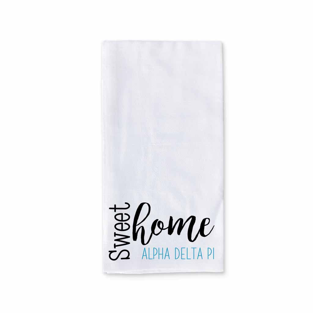 Sweet Home Alpha Delta Pi Sorority Kitchen Towel