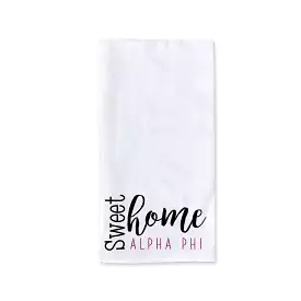 Sweet Home Alpha Phi Sorority Kitchen Towel