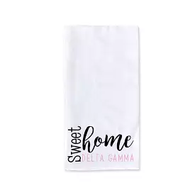 Sweet Home Delta Gamma Sorority Kitchen Towel