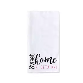 Sweet Home Pi Beta Phi Sorority Kitchen Towel