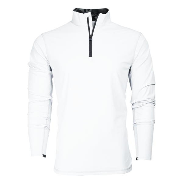 Tate Mockneck Quarter-Zip (Arctic)