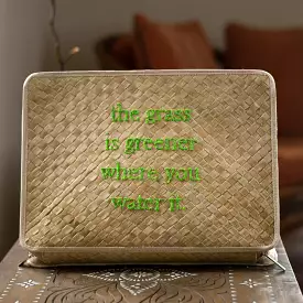 The Grass Is Greener Laptop Case