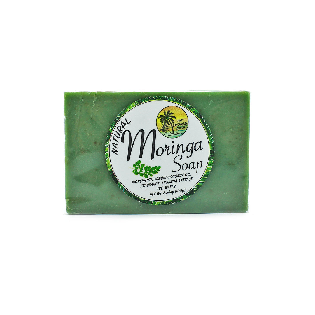 The Tropical Shop Natural Moringa Soap