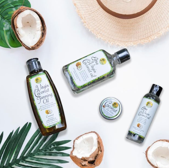 The Tropical Shop Natural Virgin Coconut Tanning Oil