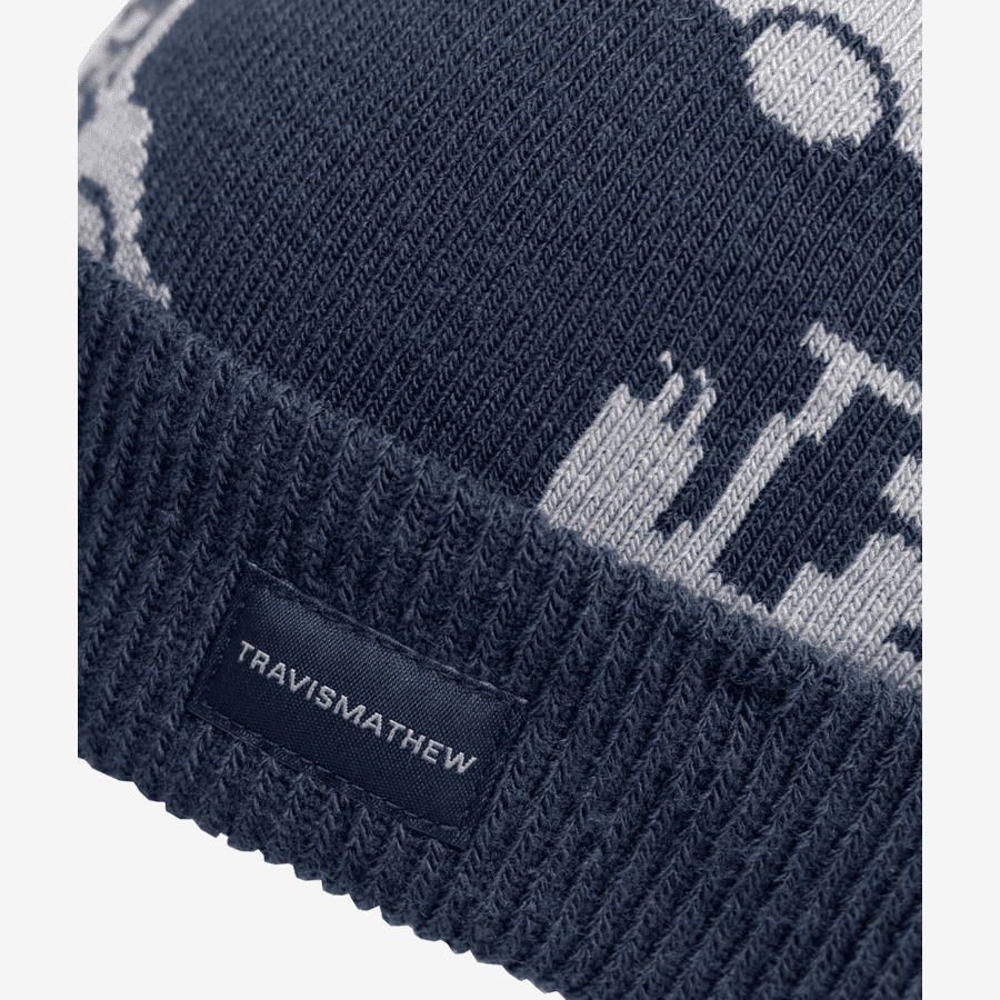 Travis Mathew Swingles Beanie - Blue