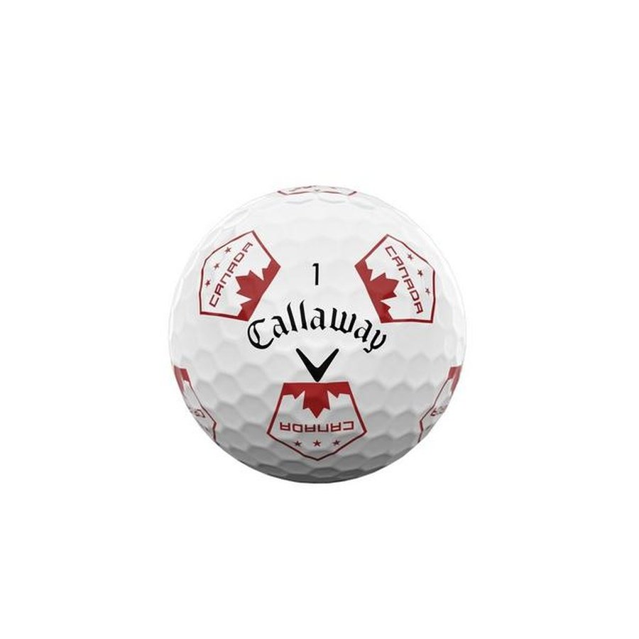 Two Dozen (24) Callaway Chrome Soft Truvis Canada Balls