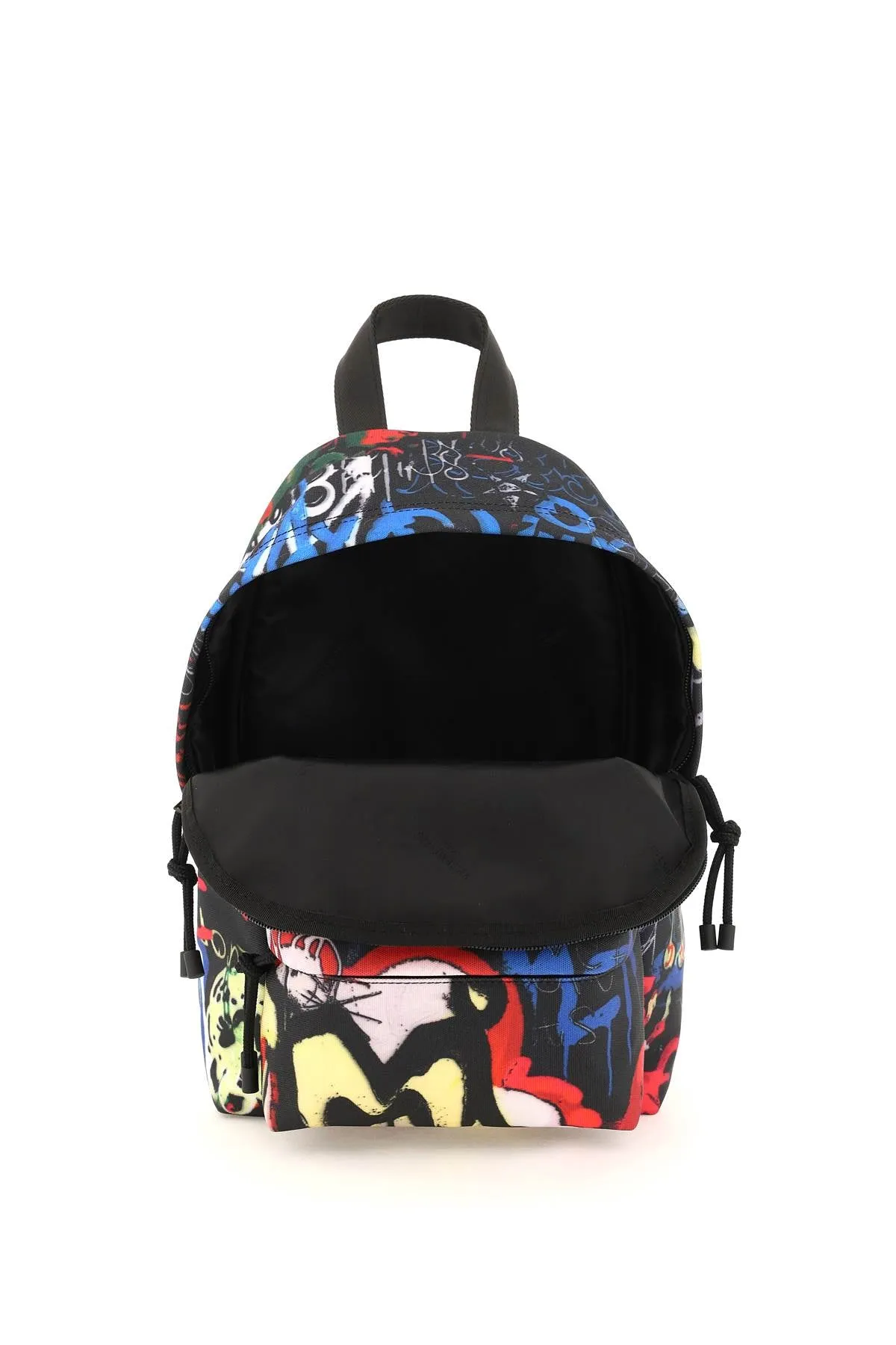 Vetements Allover Graffiti Print Zipped Backpack