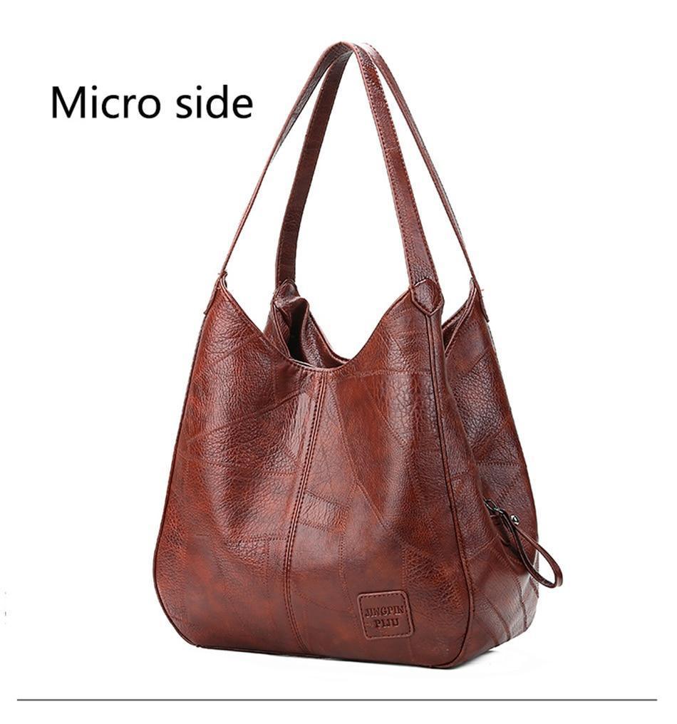 Vintage Leather Shoulder Bags For Women