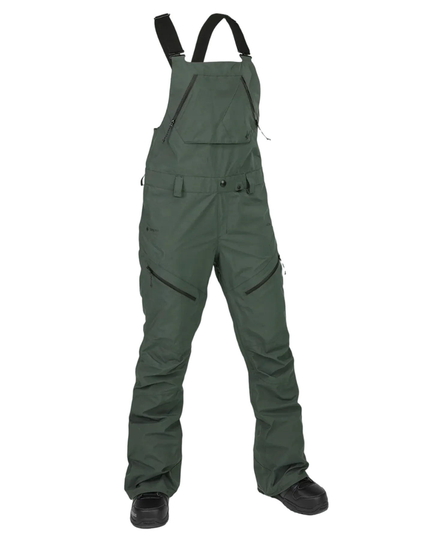 Volcom Elm Stretch Gore Bib Overall - Eucalyptus | Shop Snow Pants & Suits at Trojan Wake Ski Snow & Snow Skiers Warehou