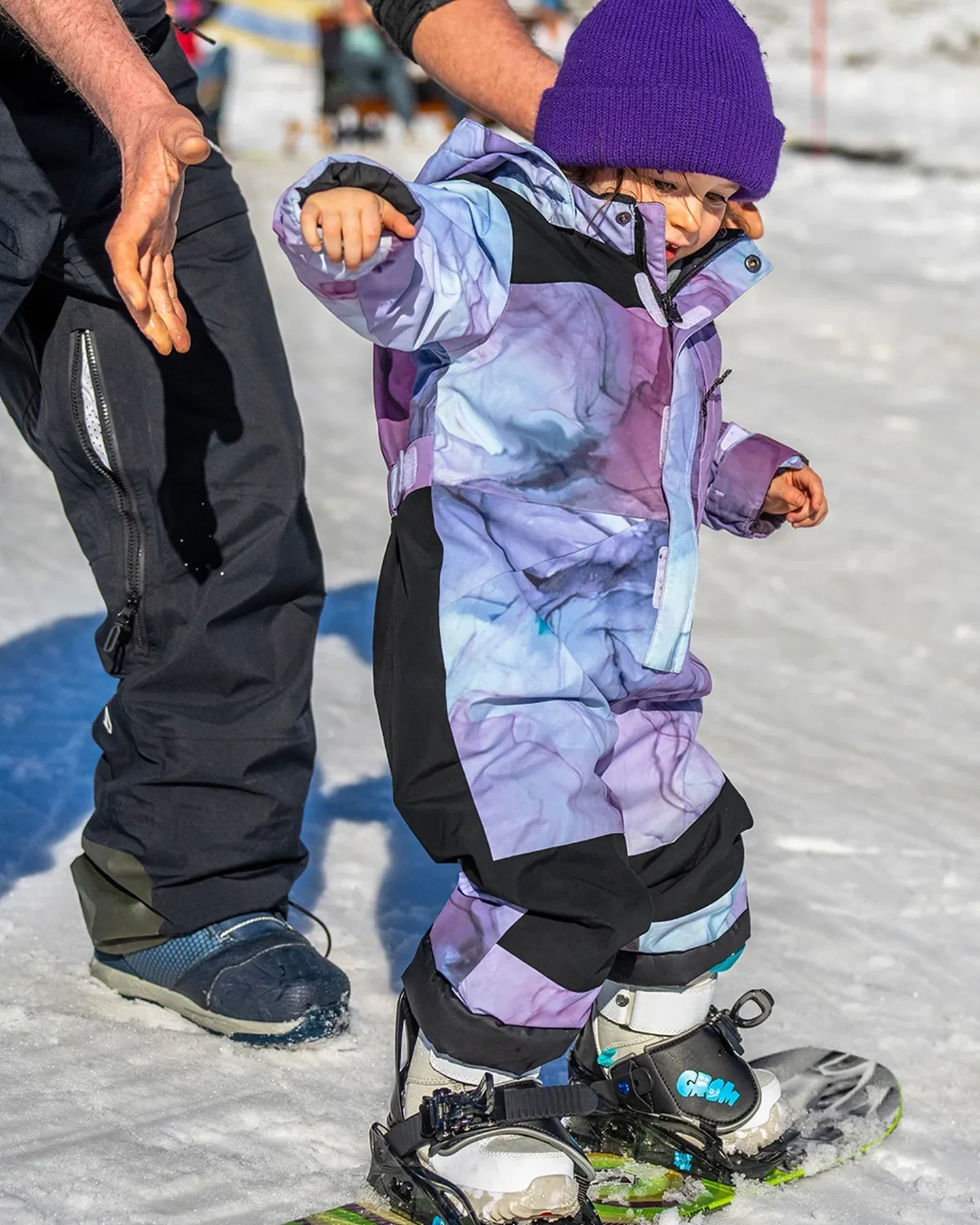 Volcom Volcom Toddler One Piece - Glacier Ice | Shop Snow Pants & Suits at Trojan Wake Ski Snow & Snow Skiers Warehouse