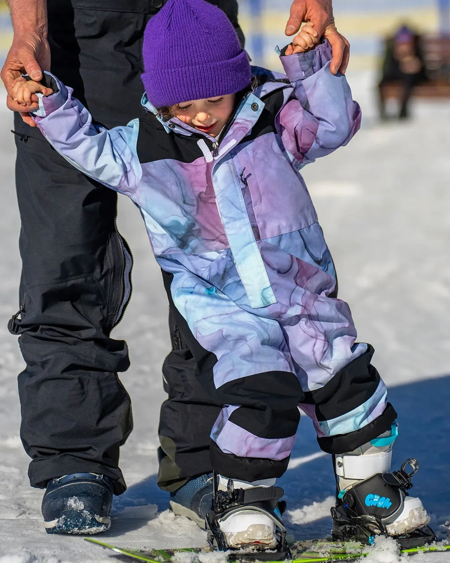 Volcom Volcom Toddler One Piece - Glacier Ice | Shop Snow Pants & Suits at Trojan Wake Ski Snow & Snow Skiers Warehouse