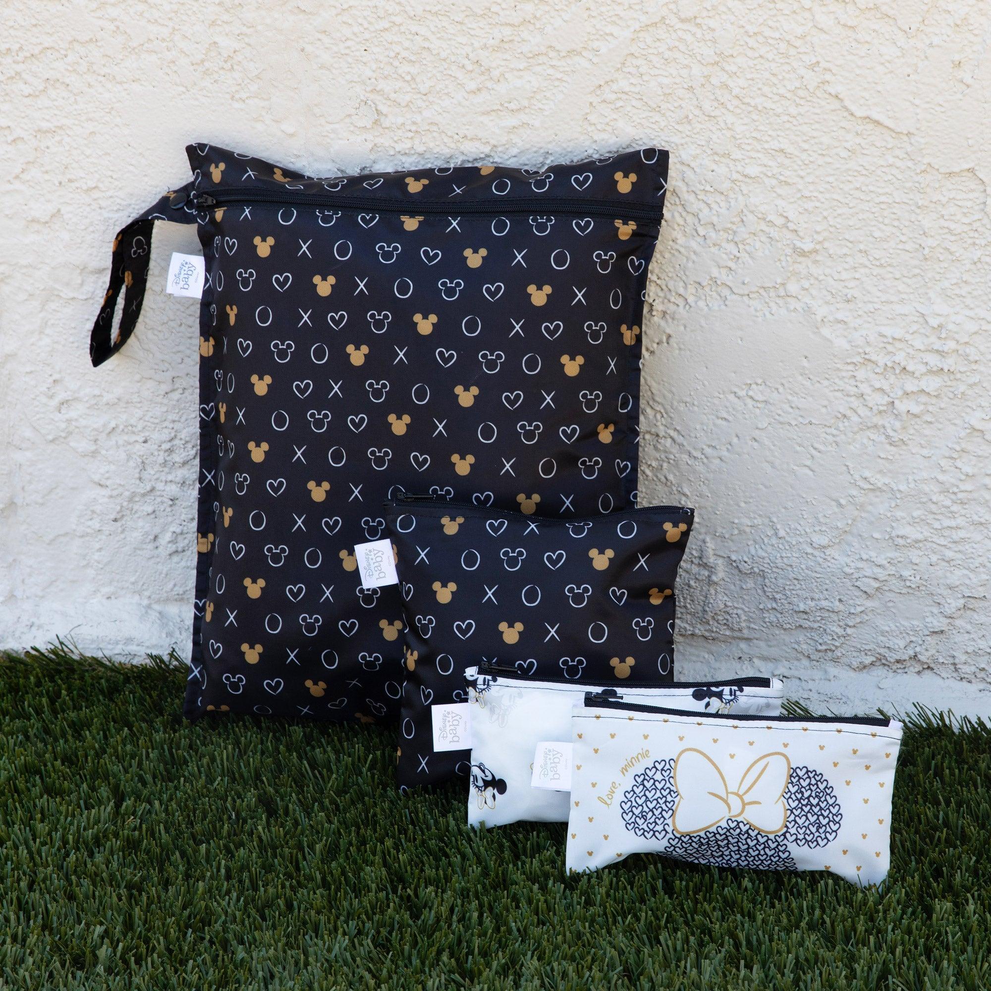 Wet Bag: Minnie Mouse Icon Black + White