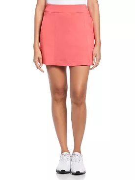 Womens Solid TrueSculpt Skort