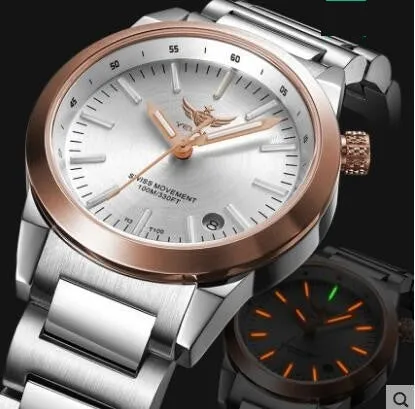 Women's Tritium Light Luminous Quartz Movement Waterproof Watch